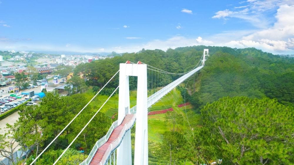 Cầu kính Ngàn Thông có sức chứa lên đến 200 người cùng lúc